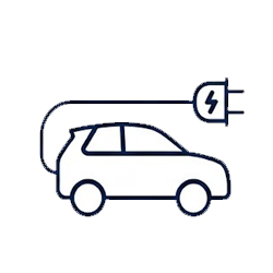 Cargar un vehículo eléctrico